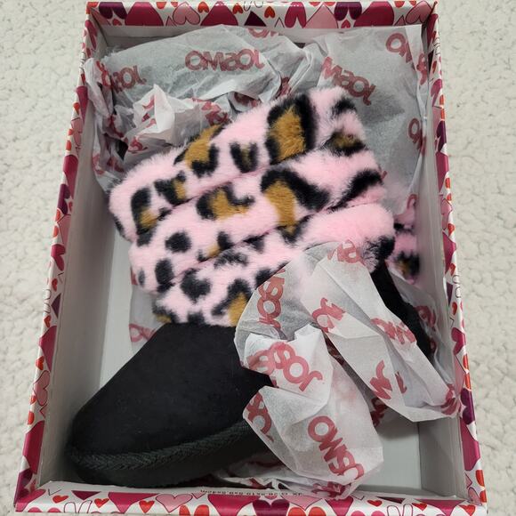 NEW Josmo Girls Cold Weather Outdoors Faux Fur Upper Warm Boots size 9 Toddler - Picture 5 of 6